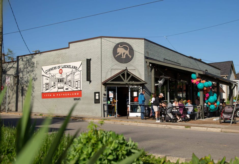 Outdoor Seating at Frothy Monkey