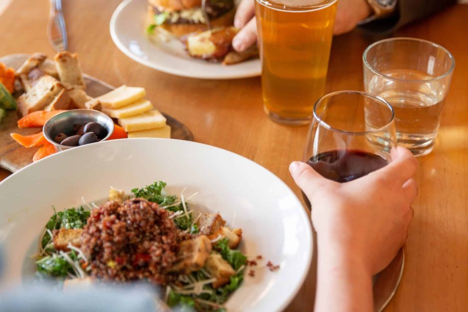 Dinner at Frothy Monkey