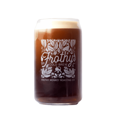 Cold Brew Can Glass (16oz)