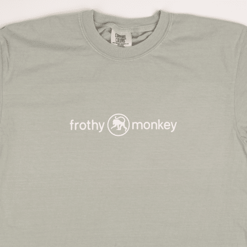 Frothy Monkey T-Shirt (Bay Green)